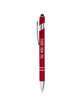 CORE365 Rubberized Aluminum Click Stylus Pen classic red DecoFront