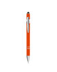 CORE365 Rubberized Aluminum Click Stylus Pen campus orange ModelSide