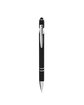 CORE365 Rubberized Aluminum Click Stylus Pen black ModelSide