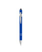 CORE365 Rubberized Aluminum Click Stylus Pen true royal ModelSide