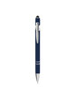 CORE365 Rubberized Aluminum Click Stylus Pen classic navy ModelSide