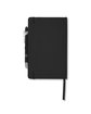 CORE365 Soft Cover Journal And Pen Set black ModelBack