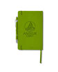 CORE365 Soft Cover Journal And Pen Set acid green DecoBack