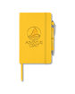 CORE365 Soft Cover Journal And Pen Set campus gold DecoFront