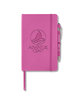 CORE365 Soft Cover Journal And Pen Set charity pink DecoFront