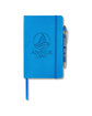 CORE365 Soft Cover Journal And Pen Set electric blue DecoFront