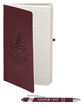 CORE365 Soft Cover Journal And Pen Set burgundy DecoSide