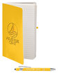 CORE365 Soft Cover Journal And Pen Set campus gold DecoSide