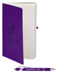 CORE365 Soft Cover Journal And Pen Set campus purple DecoSide