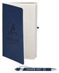 CORE365 Soft Cover Journal And Pen Set classic navy DecoSide