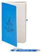 CORE365 Soft Cover Journal And Pen Set electric blue DecoSide