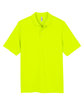 CORE365 Men's Market Snag Protect Mesh Polo safety yellow FlatFront