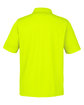 CORE365 Men's Market Snag Protect Mesh Polo safety yellow OFBack