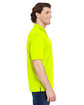 CORE365 Men's Market Snag Protect Mesh Polo safety yellow ModelSide