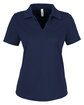 CORE365 Ladies' Market Snag Protect Mesh Polo classic navy OFFront