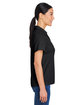 CORE365 Ladies' Market Snag Protect Mesh Polo black ModelSide