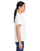 CORE365 Ladies' Market Snag Protect Mesh Polo white ModelSide