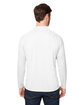 Core 365 Unisex Ultra UVP™ Long-Sleeve Raglan T-Shirt WHITE ModelBack