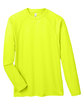 CORE365 Unisex Ultra UVP™ Raglan T-Shirt safety yellow FlatFront