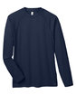 Core 365 Unisex Ultra UVP™ Long-Sleeve Raglan T-Shirt CLASSIC NAVY FlatFront