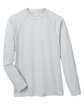 Core 365 Unisex Ultra UVP™ Long-Sleeve Raglan T-Shirt PLATINUM FlatFront