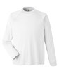 Core 365 Unisex Ultra UVP™ Long-Sleeve Raglan T-Shirt WHITE OFFront