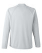 Core 365 Unisex Ultra UVP™ Long-Sleeve Raglan T-Shirt PLATINUM OFBack
