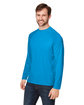 CORE365 Unisex Ultra UVP Marina Raglan T-Shirt electric blue ModelQrt