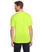 CORE365 Adult Fusion ChromaSoft Performance T-Shirt safety yellow ModelBack