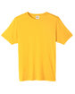 Core 365 Adult Fusion ChromaSoft Performance T-Shirt CAMPUS GOLD FlatFront