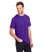 CORE365 Adult Fusion ChromaSoft Performance T-Shirt campus purple ModelQrt