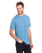 CORE365 Adult Fusion ChromaSoft Performance T-Shirt columbia blue ModelQrt