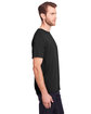 CORE365 Adult Fusion ChromaSoft Performance T-Shirt BLACK ModelSide
