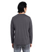 CORE365 Adult Fusion ChromaSoft™ Performance Long-Sleeve T-Shirt carbon ModelBack