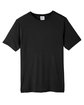 CORE365 Adult Tall Fusion ChromaSoft Performance T-Shirt black FlatFront