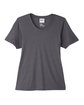 CORE365 Ladies' Fusion ChromaSoft Performance T-Shirt carbon FlatFront