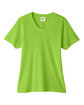 CORE365 Ladies' Fusion ChromaSoft Performance T-Shirt acid green FlatFront