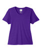 CORE365 Ladies' Fusion ChromaSoft Performance T-Shirt campus purple FlatFront