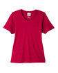 CORE365 Ladies' Fusion ChromaSoft Performance T-Shirt classic red FlatFront