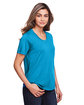 CORE365 Ladies' Fusion ChromaSoft Performance T-Shirt electric blue ModelQrt