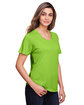 CORE365 Ladies' Fusion ChromaSoft Performance T-Shirt acid green ModelQrt