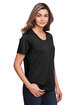 CORE365 Ladies' Fusion ChromaSoft Performance T-Shirt black ModelQrt