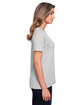 CORE365 Ladies' Fusion ChromaSoft Performance T-Shirt platinum ModelSide