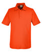 CORE365 Men's Fusion ChromaSoft™ Pique Polo campus orange OFFront