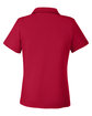 Core 365 Ladies' Fusion ChromaSoft™ Pique Polo CLASSIC RED OFBack