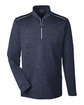CORE365 Men's Tall Kinetic Performance Quarter-Zip cls nvy ht/ crbn OFFront