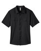 CORE365 Men's Ultra UVP Marina Shirt black FlatFront