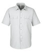 CORE365 Men's Ultra UVP Marina Shirt platinum OFFront