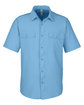 CORE365 Men's Ultra UVP Marina Shirt columbia blue OFFront