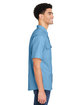 CORE365 Men's Ultra UVP Marina Shirt columbia blue ModelSide